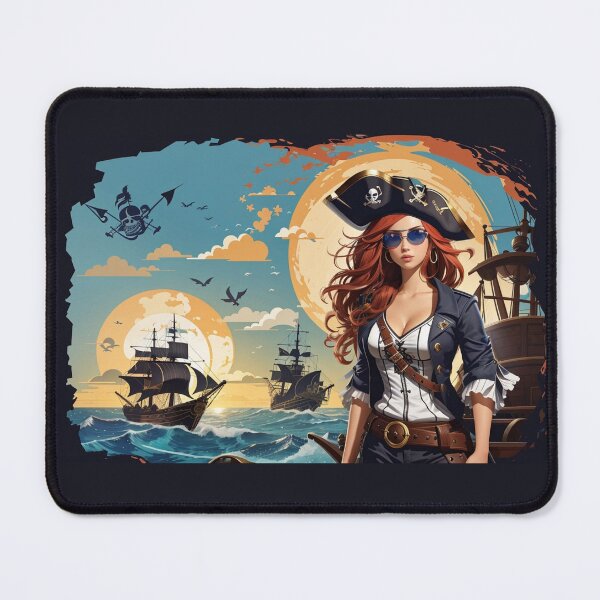 Item preview, Modern Pirate Girl designed and sold by Becooldesing.