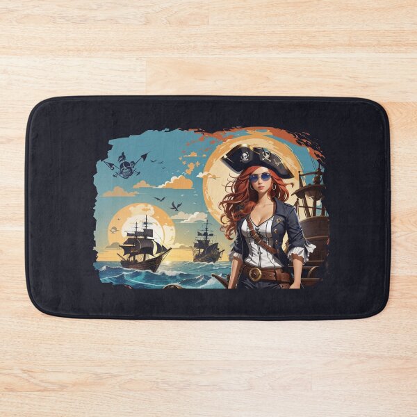 Item preview, Modern Pirate Girl designed and sold by Becooldesing.
