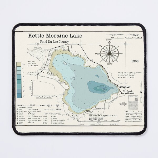 Item preview, Kettle Moraine Lake WI Fond Du Lac County designed and sold by Jean Plout.