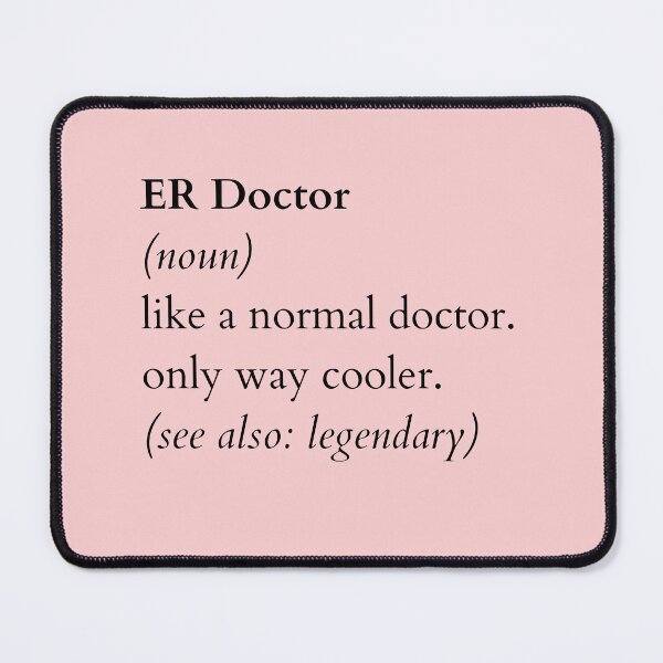 Item preview, What does ER Doc means? designed and sold by UTOFILIA.