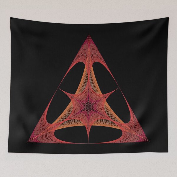 Item preview, Triangle In Circle Morph F [420-1-Reds-BB] designed and sold by LottMultimedia.