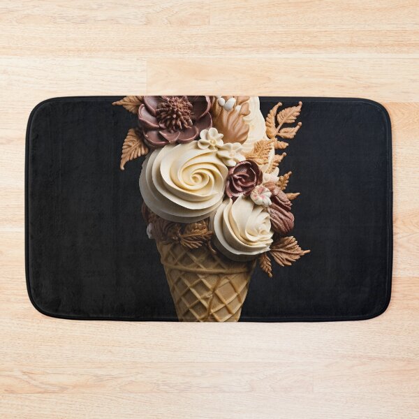 Item preview, Intricate detailed paper ice cream cone floral cornucopia designed and sold by dcrc.