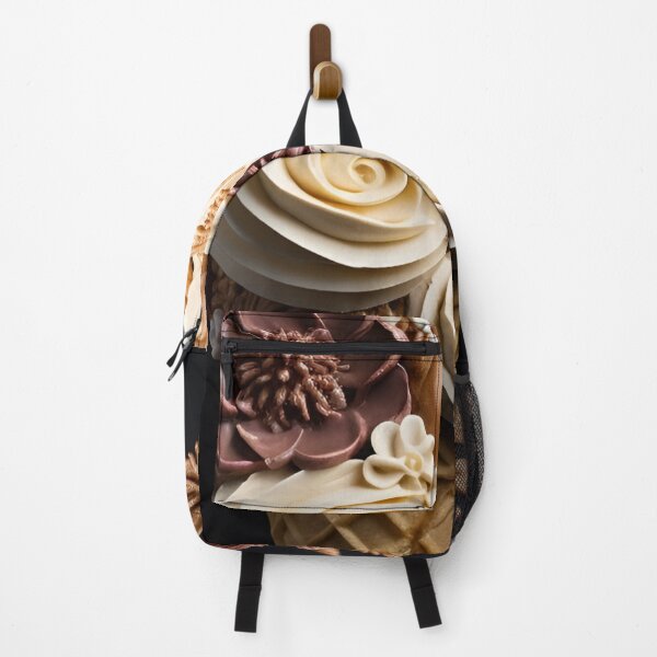 Item preview, Intricate detailed paper ice cream cone floral cornucopia designed and sold by dcrc.