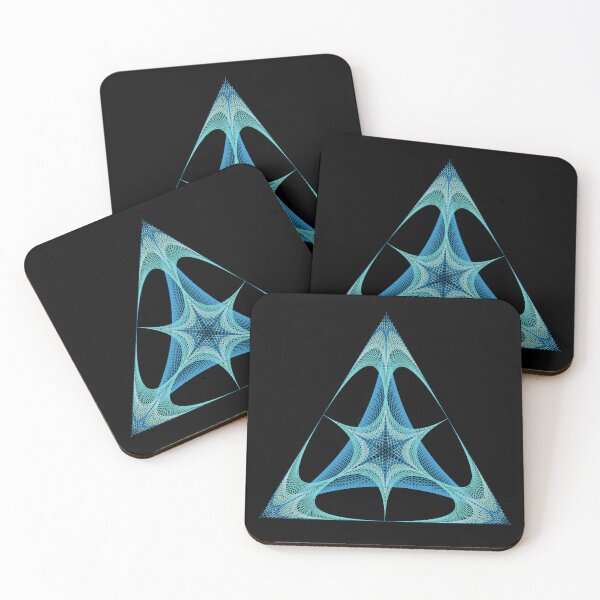 Item preview, Triangle In Circle Morph F [420-1-Blues-BB] designed and sold by LottMultimedia.