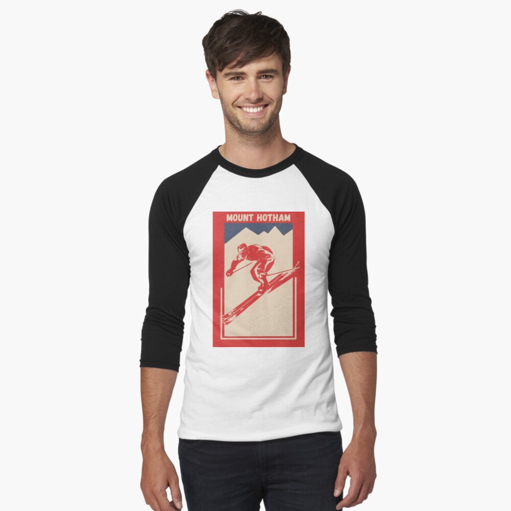 Item preview, Baseball ¾ Sleeve T-Shirt designed and sold by Vintage-TM.