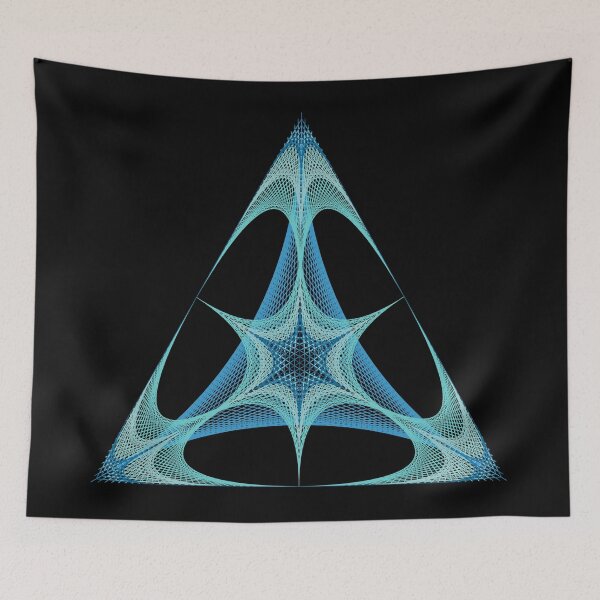Item preview, Triangle In Circle Morph F [420-1-Blues-BB] designed and sold by LottMultimedia.