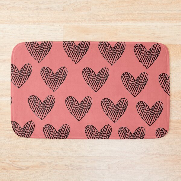 Item preview, Light Coral Harts Pattern. designed and sold by ARichArts.