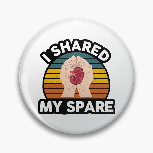 Item preview, I Shared My Spare Kidney Donor Organ Donation Organ designed and sold by Jesticker.