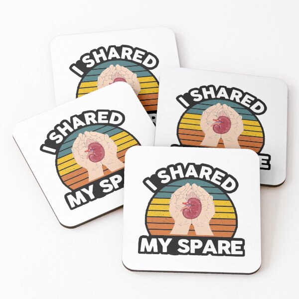 Item preview, I Shared My Spare Kidney Donor Organ Donation Organ designed and sold by Jesticker.