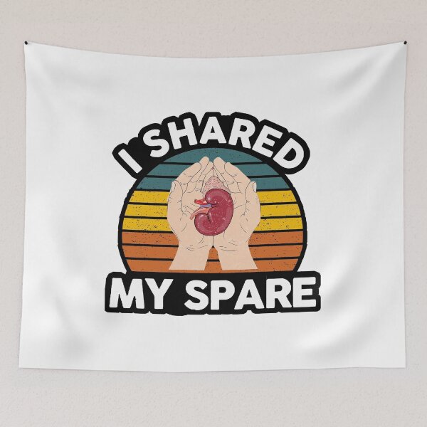 Item preview, I Shared My Spare Kidney Donor Organ Donation Organ designed and sold by Jesticker.
