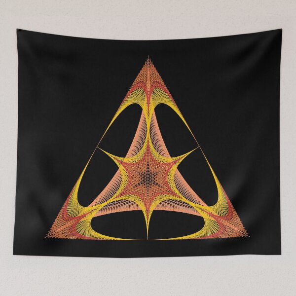 Item preview, Triangle In Circle Morph F [420-1-Oranges-BB] designed and sold by LottMultimedia.