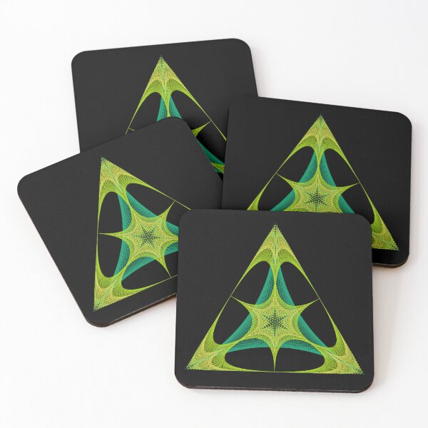 Item preview, Triangle In Circle Morph F [420-1-Greens-BB] designed and sold by LottMultimedia.