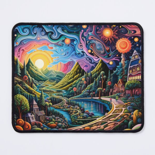 Item preview, Psychedelic Dreamworld  designed and sold by NatashaCreator.