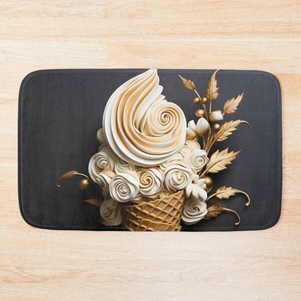 Item preview, Intricate detailed paper ice cream cone floral cornucopia designed and sold by dcrc.