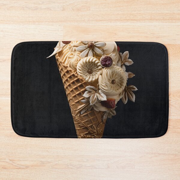 Item preview, Intricate detailed paper ice cream cone floral cornucopia designed and sold by dcrc.