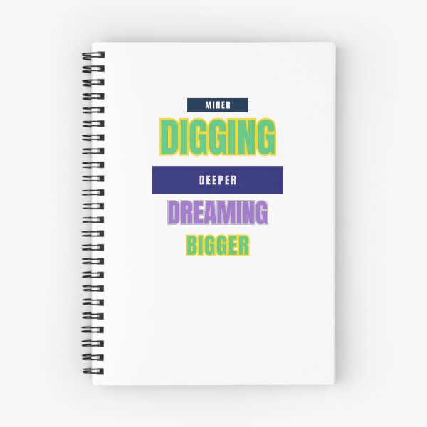 Item preview, Digging Deeper, Dreaming Bigger designed and sold by DesignSwirl.