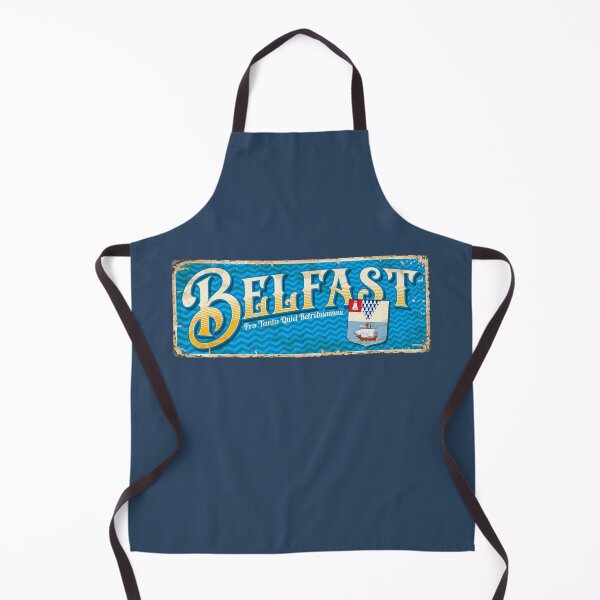 Item preview, BELFAST Northern Ireland Flag Sticker UK Sticker T-Shirt 01 designed and sold by LocationInks.