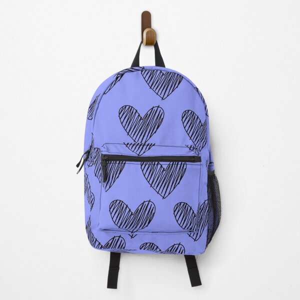 Item preview, Periwinkle Harts Pattern. designed and sold by ARichArts.