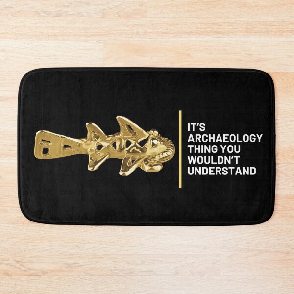 Item preview, Design for archaeologists with phrase "it's an archeology thing that you wouldn't understand" along with archaeological fish "little plane" designed and sold by Carola-art.