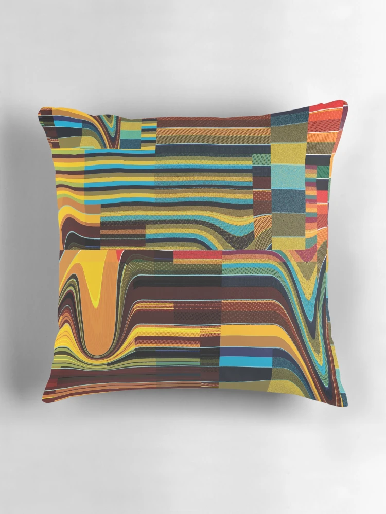 Thumbnail 3 of 4, Pillow, Patchwork pattern designed and sold by TwoBitMathews.