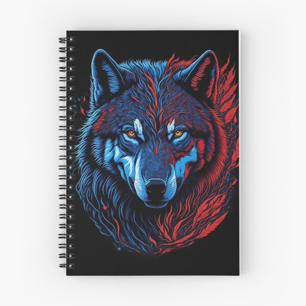 Item preview, The wise wolf two color designed and sold by Vectorio.