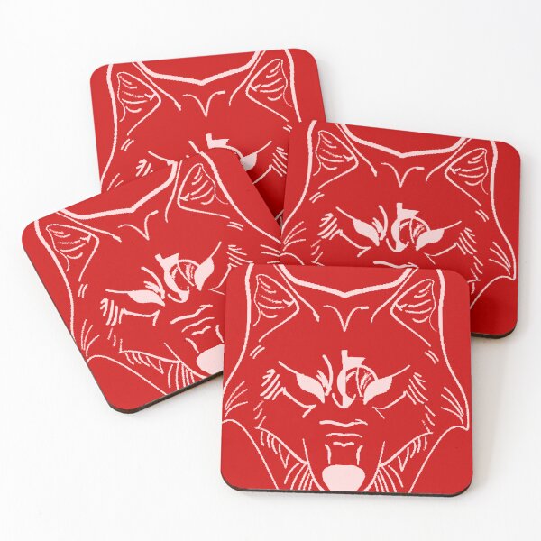 Item preview, Wolf na czerwonym tle designed and sold by C-N-V.