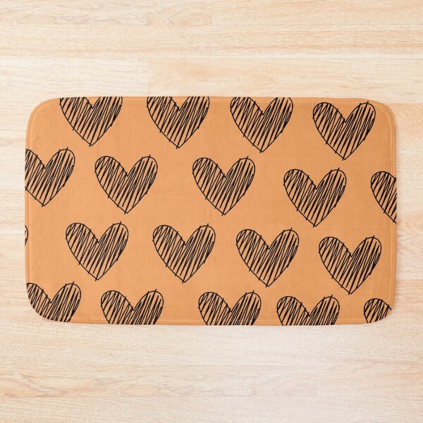 Item preview, Sandy Brown Harts Pattern. designed and sold by ARichArts.