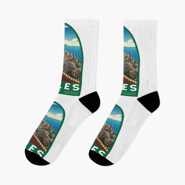 Item preview, Naples Italy Travel Art Emblem designed and sold by KrisSidDesigns.