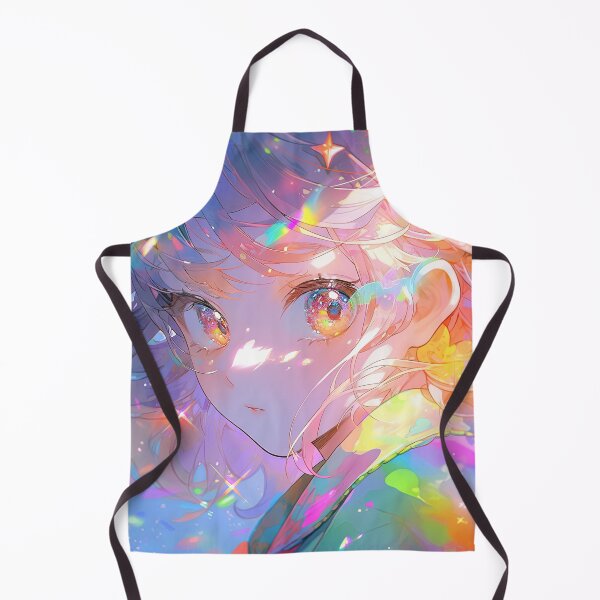Item preview, Beautiful Bright Rainbow Light Anime Girl designed and sold by bubblegoth.