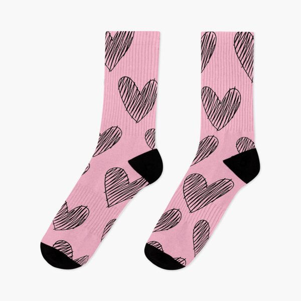 Item preview, Baby Pink Harts Pattern. designed and sold by ARichArts.