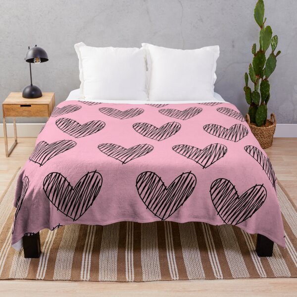 Item preview, Baby Pink Harts Pattern. designed and sold by ARichArts.