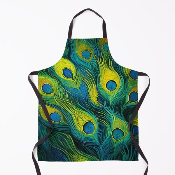 Item preview, Stunning colorful peacock feather art print designed and sold by dcrc.