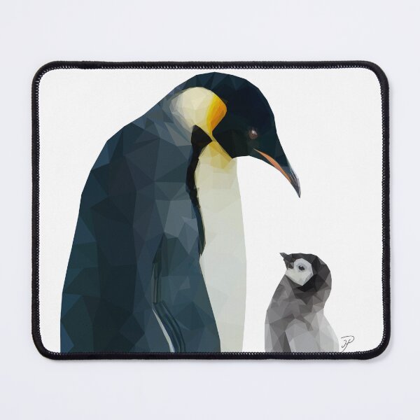Item preview, Graphic Penguins in Triangles designed and sold by Mike Payne.