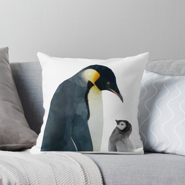 Item preview, Graphic Penguins in Triangles designed and sold by Mike Payne.