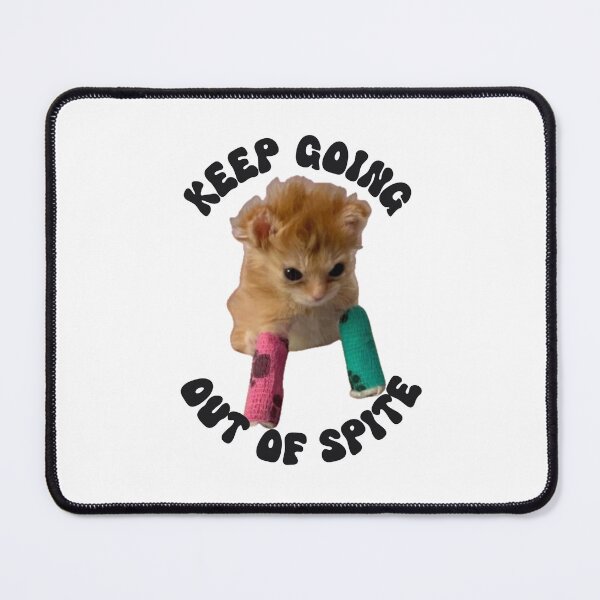 Item preview, Keep Going Out of Spite Black designed and sold by Jajulile.