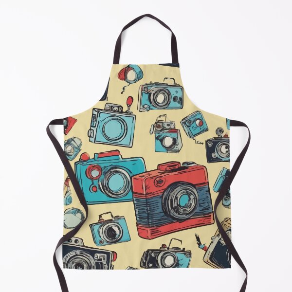 Item preview, Retro Cameras Illustration Pattern designed and sold by PuffM.