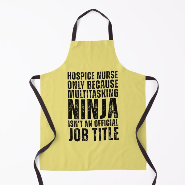 Item preview, Hospice Nurse Only Because Multitasking Ninja designed and sold by kamrankhan.