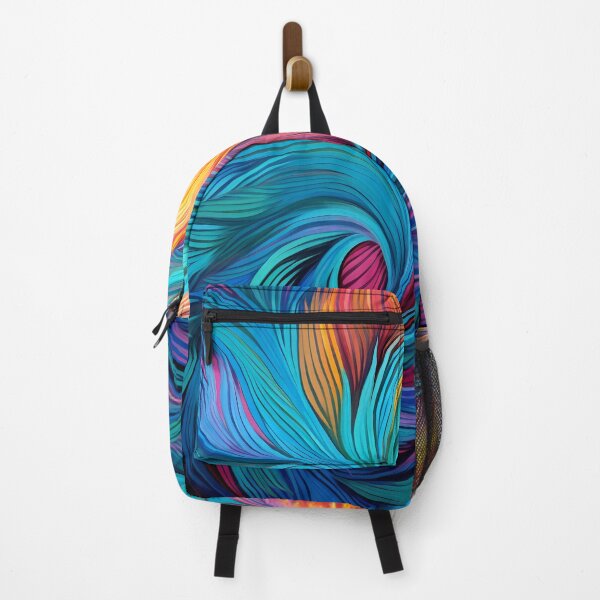 Item preview, stunning colorful peacock feather art print designed and sold by dcrc.
