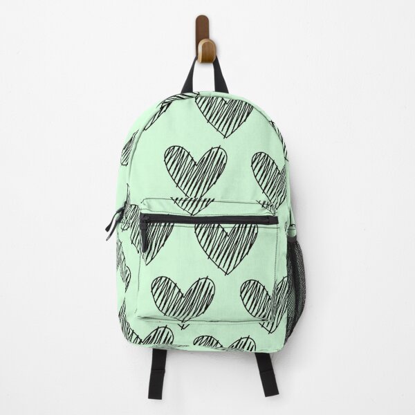Item preview, Snowy Mint Harts Pattern. designed and sold by ARichArts.