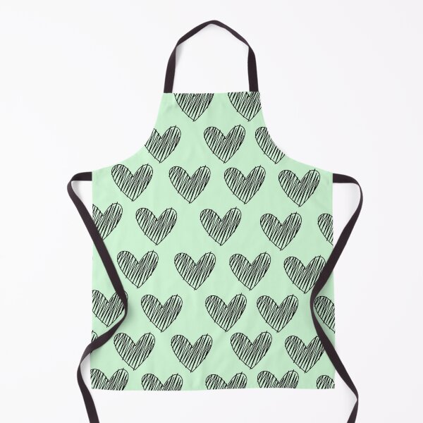 Item preview, Snowy Mint Harts Pattern. designed and sold by ARichArts.