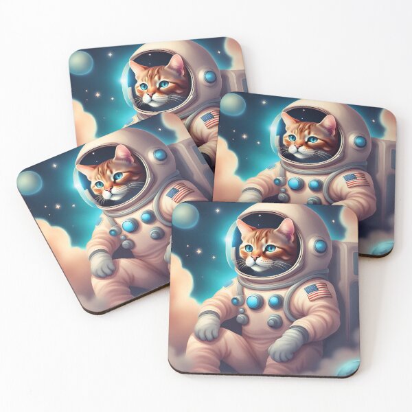 Item preview, Astronaut Cat in Space designed and sold by CanArtVision.