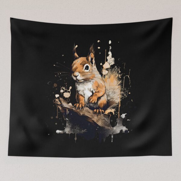 Item preview, Squirrel t-shirts designed and sold by ArtWearSplash.