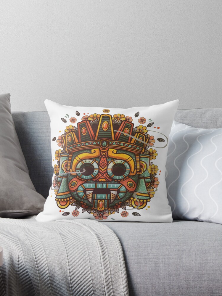 Aztec best sale throw pillow