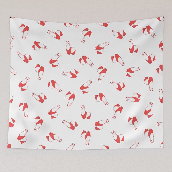 Item preview, red Alpanda pattern designed and sold by animinimal.