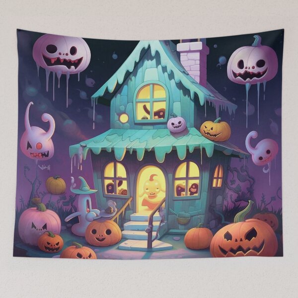 Item preview, Adorable Halloween Haunted House  designed and sold by SapphireKunai.