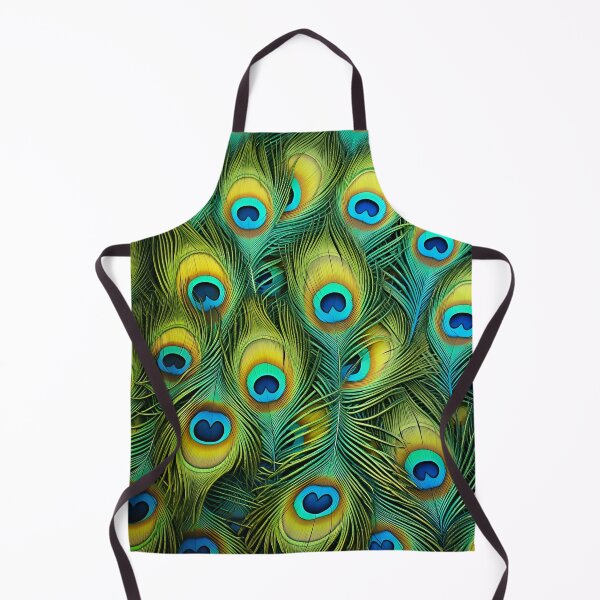Item preview, stunning colorful peacock feather art print designed and sold by dcrc.