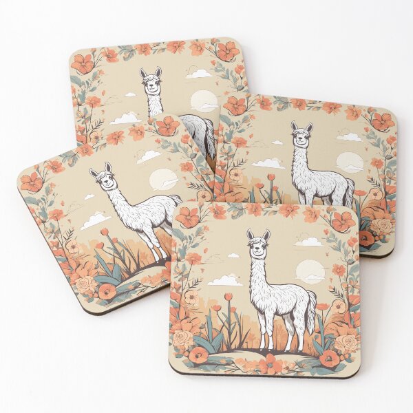 Item preview, Alpaca Artwork designed and sold by WildlifeInc.