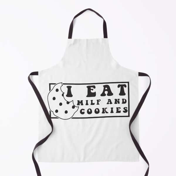 Item preview, I Eat Milf and Cookies Sticker Funny Adult Memes Joke Humor Quote designed and sold by Jesticker.