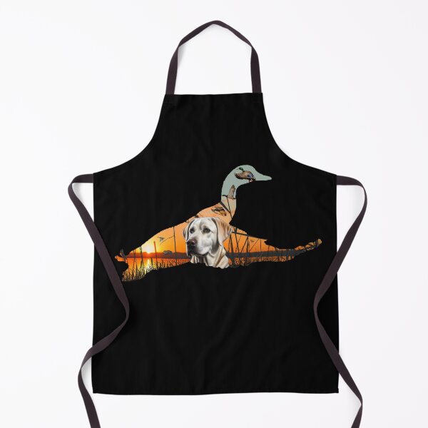 Item preview, White Labrador Retriever and Flying Mallards designed and sold by LifeCrush.