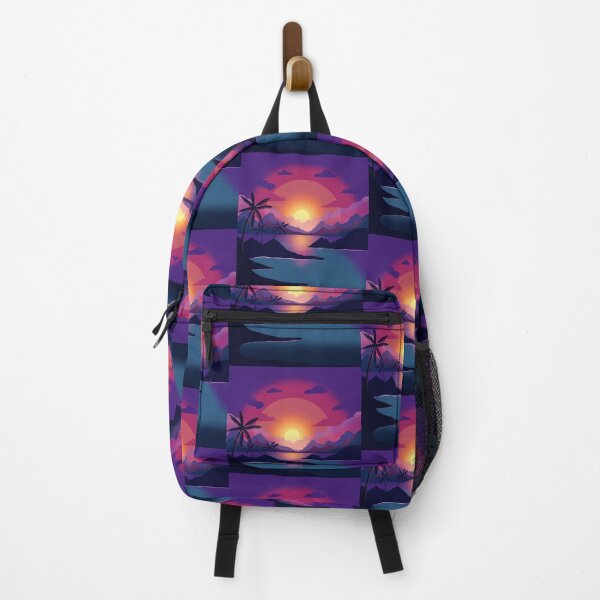 Item preview, Tropical Island Sunset in Paradise  designed and sold by WarmDaysDesigns.
